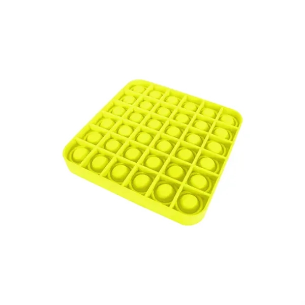 Yellow color option for Pop Fidget Stress Reliever   Square