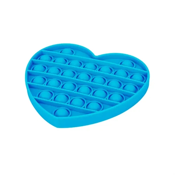 Blue color option for Pop Fidget Stress Reliever   Heart