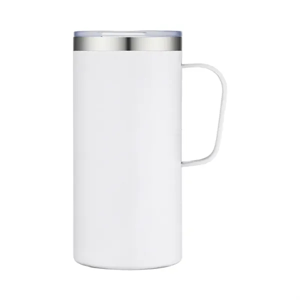 White color option for Magnolia 20oz Stainless Steel Mug