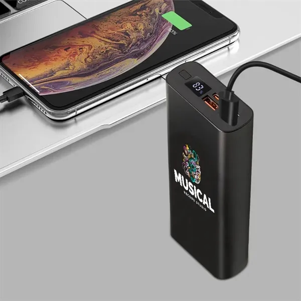 Black color option for Hodges 22.5 W Power Bank 20000