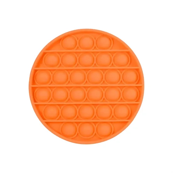 Orange color option for Pop Fidget Stress Reliever   Circle