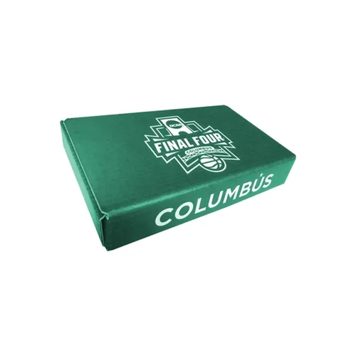 Photo of 8" X 8" X 4" E Flute Fold Above Box