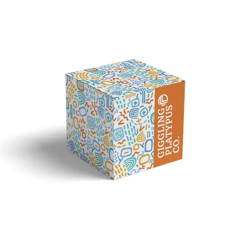 Photo of 4" X 4" X 4" E Flute Tuck Box