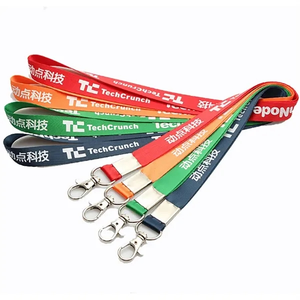 Photo of Flat Polyester Lanyard 1"