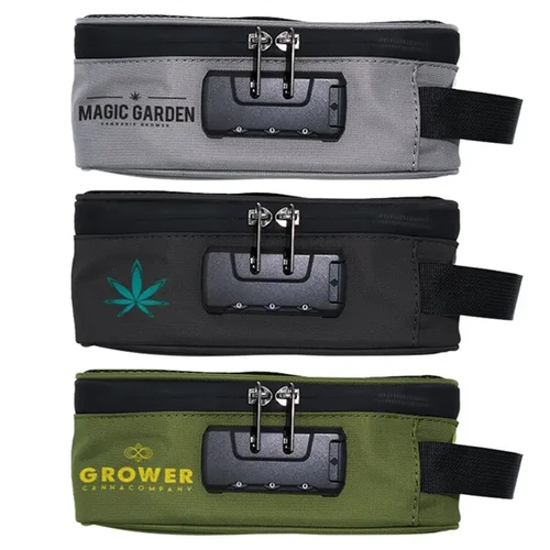 Main photo of Custom Smell Proof Stash Carrying Case With Combination Lock