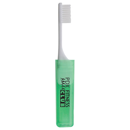 Green color option for Travel Toothbrush