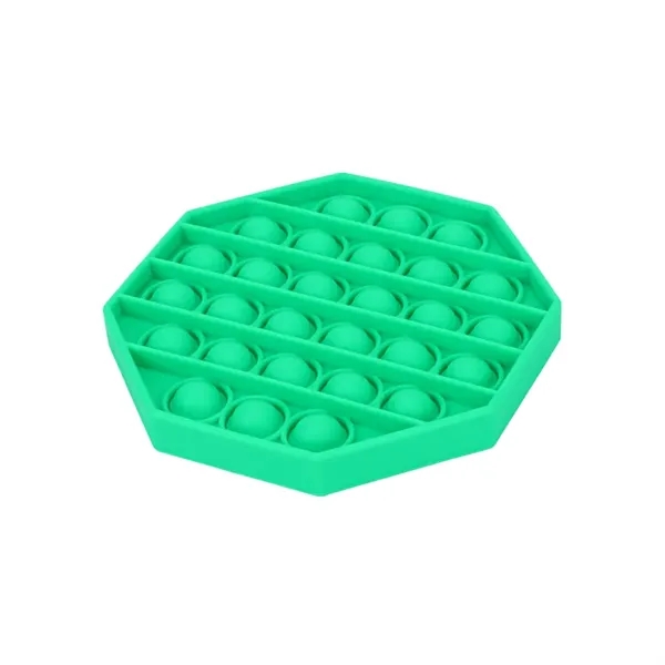 Green color option for Pop Fidget Stress Reliever   Octagon