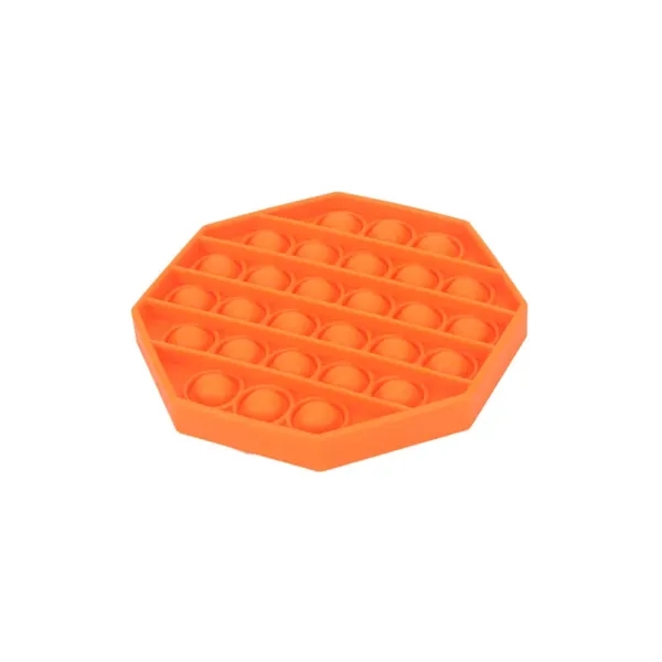 Orange color option for Pop Fidget Stress Reliever   Octagon
