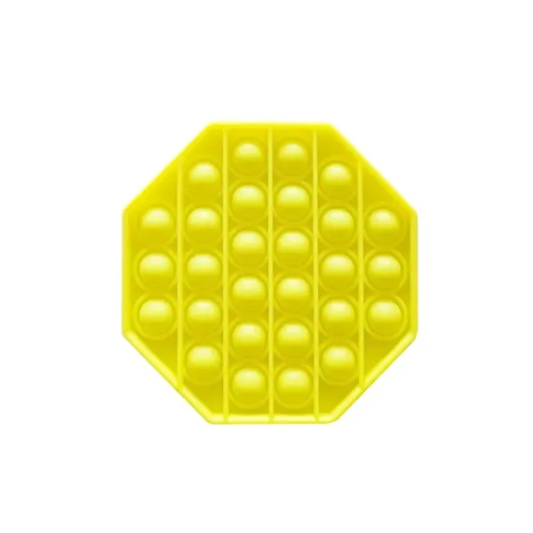 Yellow color option for Pop Fidget Stress Reliever   Octagon