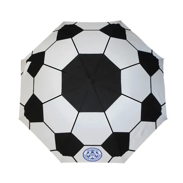 Assorted color option for Soccer Ball Umbrella