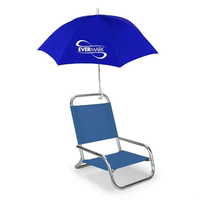 Sun Storm Beach Chair Umbrella With Clamp