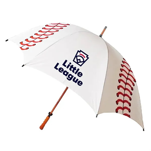 Photo of Sporty Wood Shaft Baseball Golf Umbrella