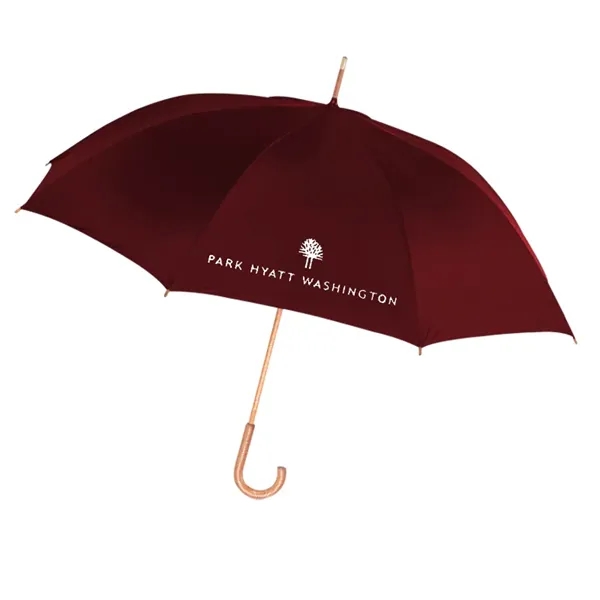 Maroon color option for The Classic Curved Stick Deluxe Umbrella