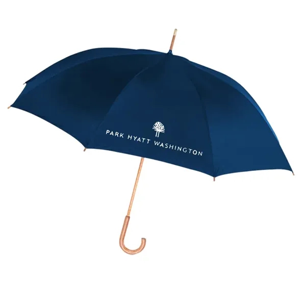 Navy color option for The Classic Curved Stick Deluxe Umbrella