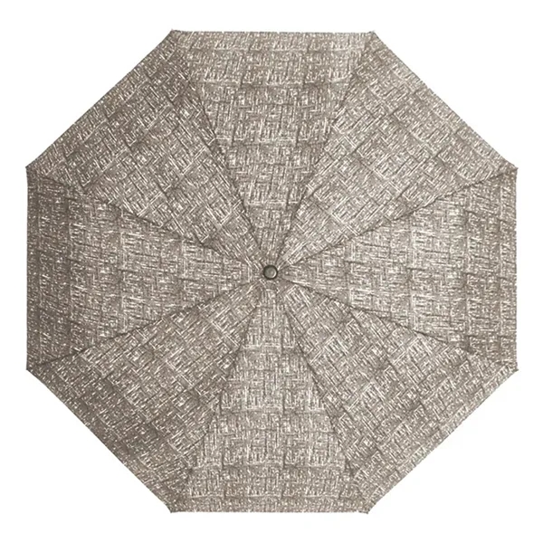 Tan Tweed color option for Tweed Auto Open Umbrella