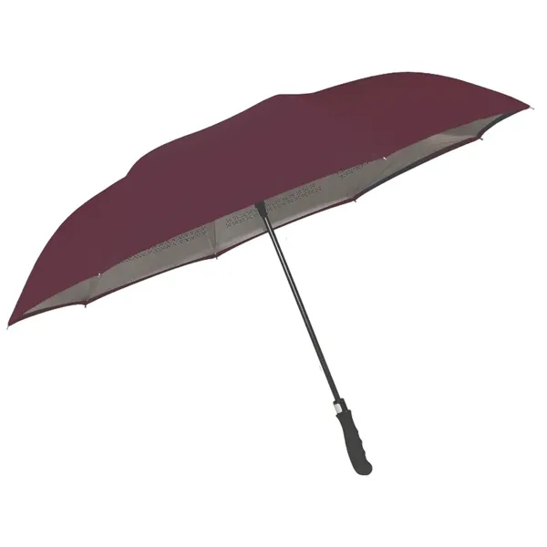 Maroon color option for The Sun Storm Reverse Auto Open Umbrella