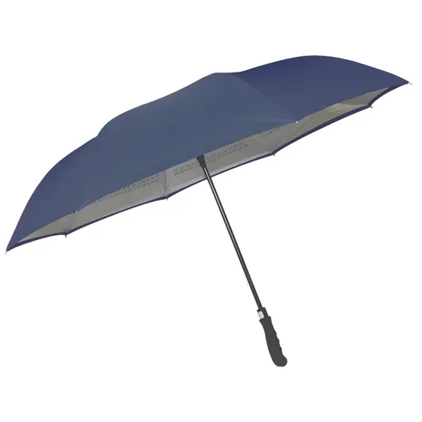 Navy color option for The Sun Storm Reverse Auto Open Umbrella