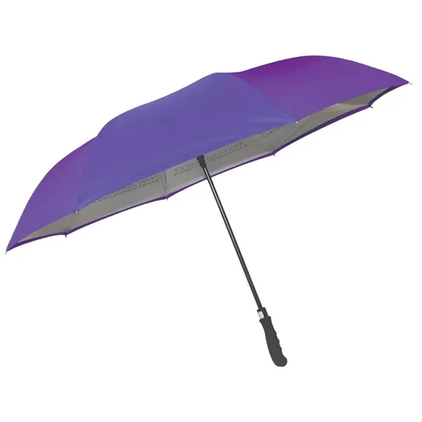 Purple color option for The Sun Storm Reverse Auto Open Umbrella