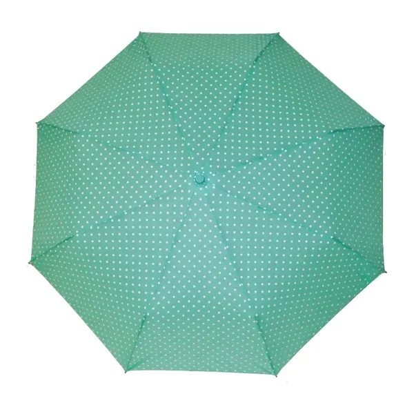 Sea Foam color option for Fashion Polka Dot Umbrella