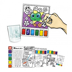 Photo of Custom Watercolor Paint Sheets   8.5" X 11"