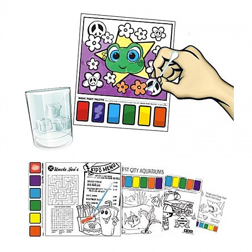 Photo of Custom Watercolor Paint Sheets   8.5" X 11"