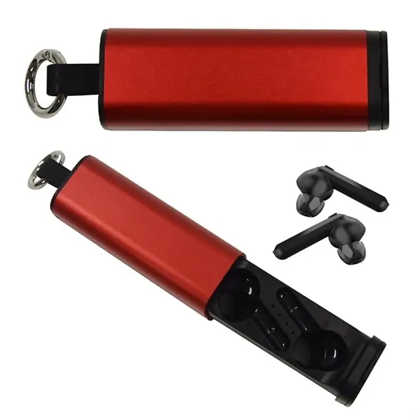 Red color option for Tech Support True Wireless Earbuds & Phone Stand