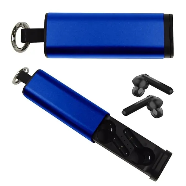 Royal Blue color option for Tech Support True Wireless Earbuds & Phone Stand