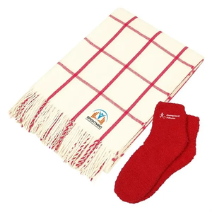 Photo of Charleston Throw & Fuzzy Socks Set