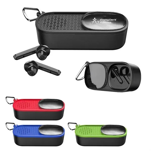 Main photo of Power Slide Wireless Earbuds & Speaker