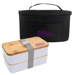 Photo of Stackable Bento Box With Insulated Carrying Case