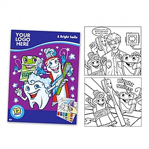 Photo of Dental Themed Watercolor Paint Book