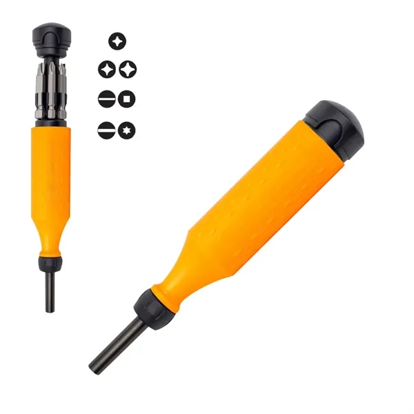 Orange With Black color option for Mega Pro 8 In 1 Driver