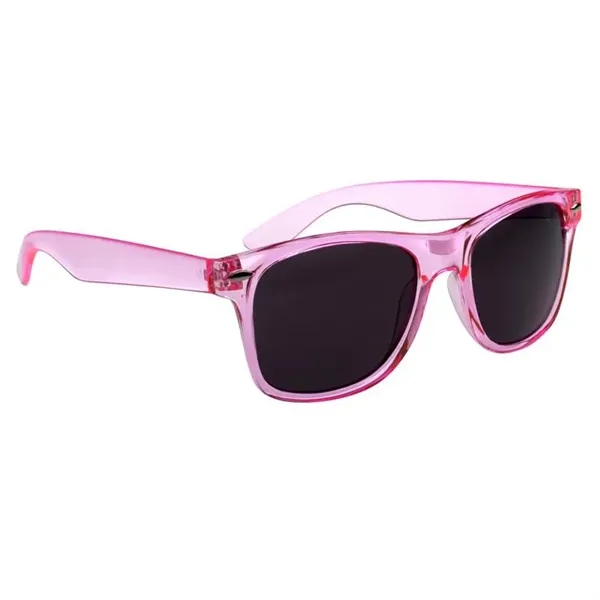 Translucent Pink color option for Malibu Sunglasses