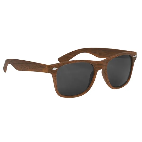 Wood Color color option for Malibu Sunglasses