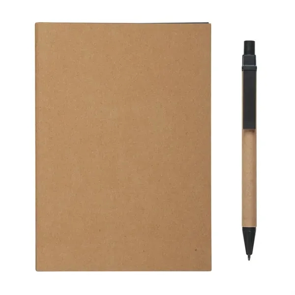 Natural color option for Meeting Mate Notebook With Pen And Sticky Flags