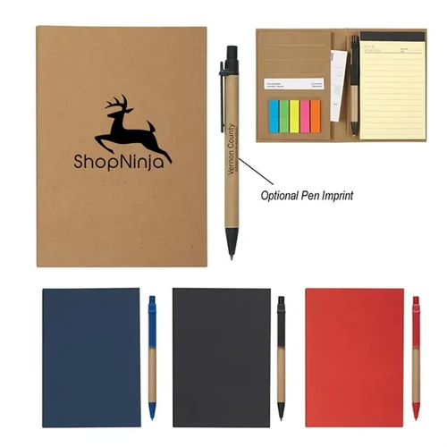 Main photo of Meeting Mate Notebook With Pen And Sticky Flags