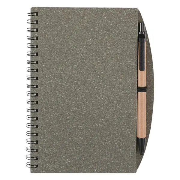 Gray color option for 5" X 7" Eco Inspired Spiral Notebook & Pen