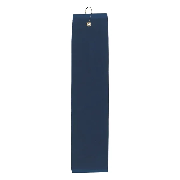 Navy Blue color option for Folded Golf Towel