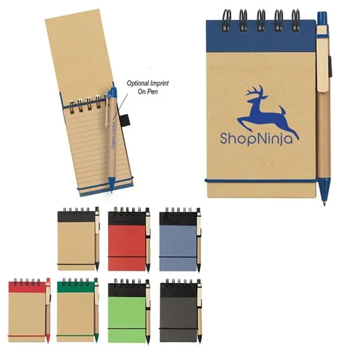 Main photo of Eco Inspired Spiral Jotter & Pen