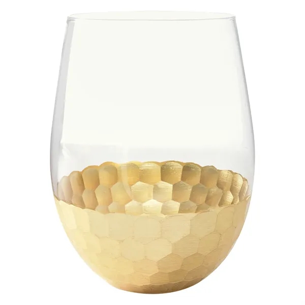 Clear Gold color option for 18 Oz. Florence Stemless Wine Cup