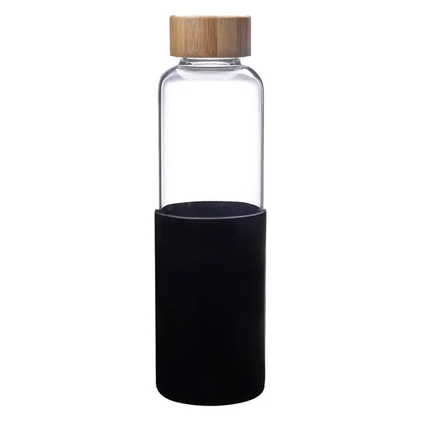 Black color option for 18 Oz. James Glass Bottle