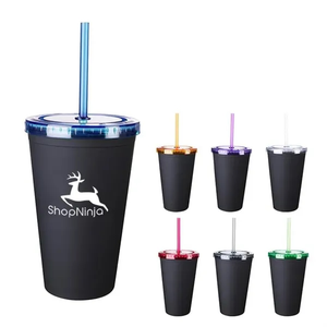 Photo of 16 Oz. Newport Tumbler With Straw
