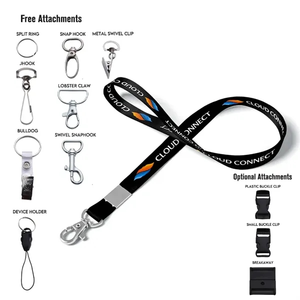 Photo of 1/2" Dye Sublimated Lanyard