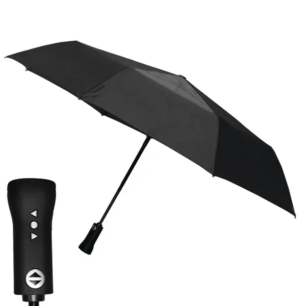 Black color option for Storm Stream Sporty Automatic Open & Close Umbrella