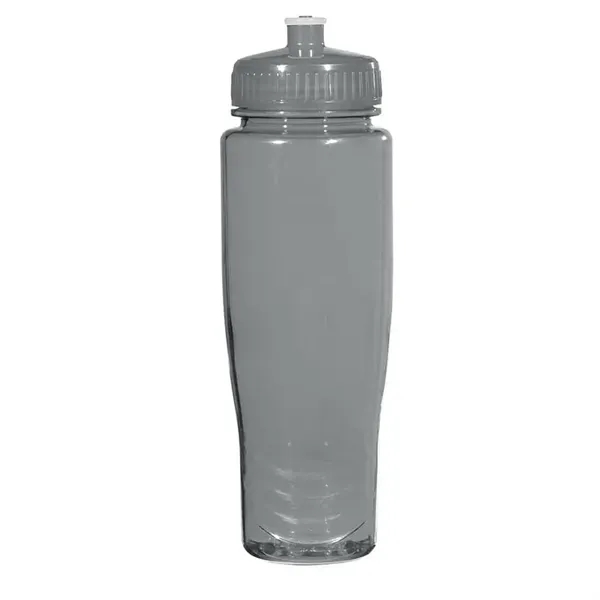Translucent Charcoal color option for Poly Clean 28 Oz. Plastic Bottle