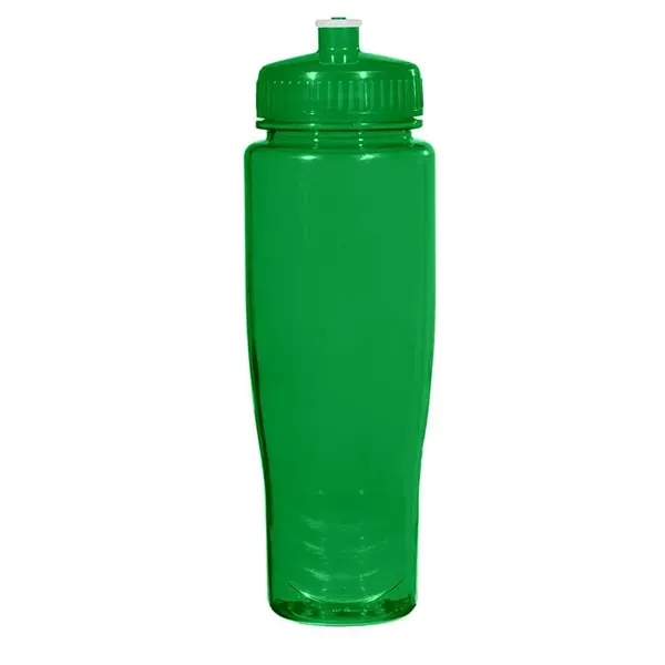 Translucent Green color option for Poly Clean 28 Oz. Plastic Bottle
