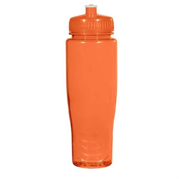 Translucent Orange color option for Poly Clean 28 Oz. Plastic Bottle