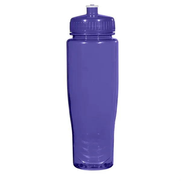 Translucent Purple color option for Poly Clean 28 Oz. Plastic Bottle