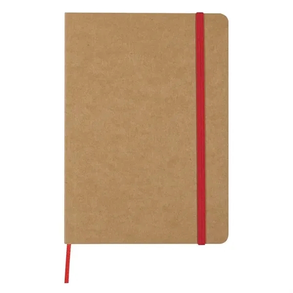 Red color option for 5" X 7" Eco Inspired Strap Notebook