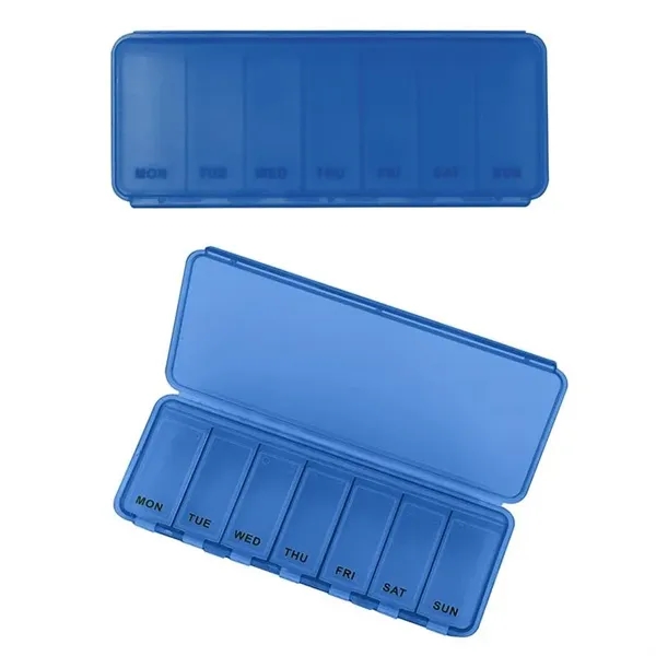 Blue color option for Large 7 Day Pill Container